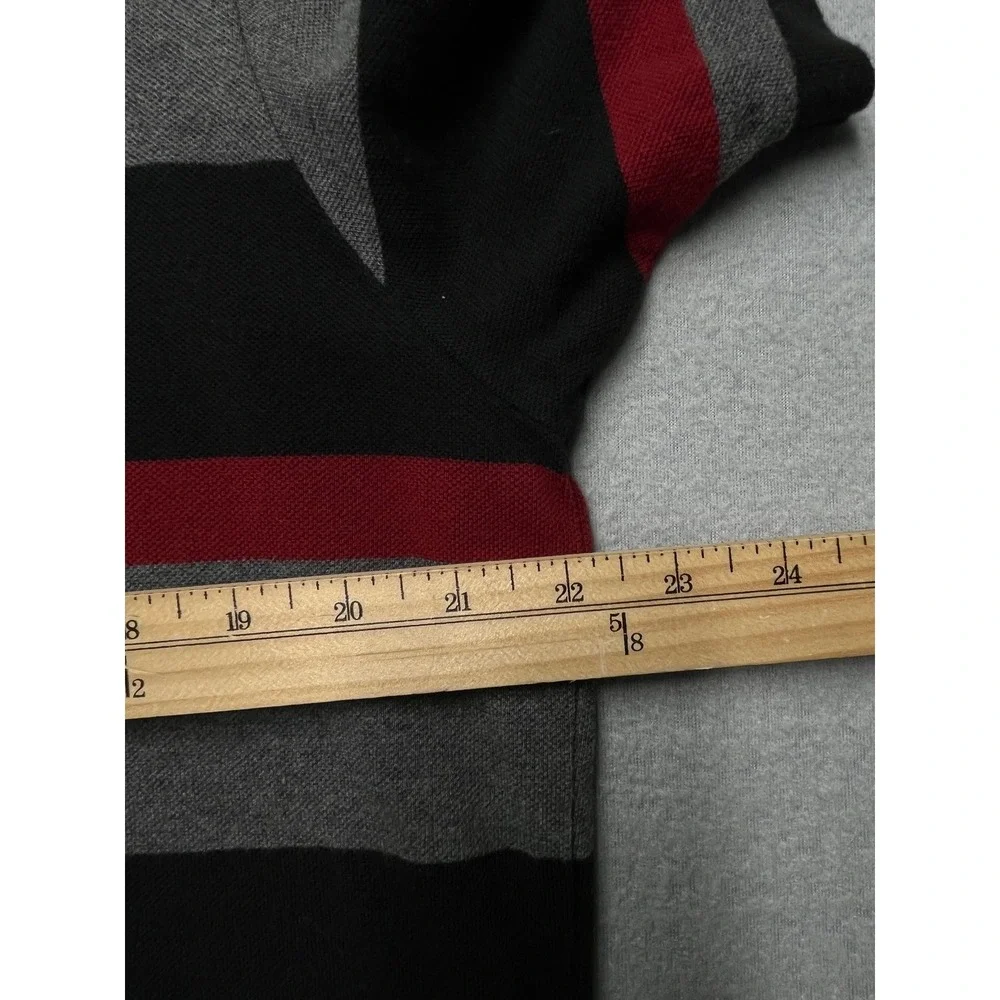 Rare Polo Ralph Lauren‎ XL Striped Polo Shirt Pony Preppy Rugby multi heritage